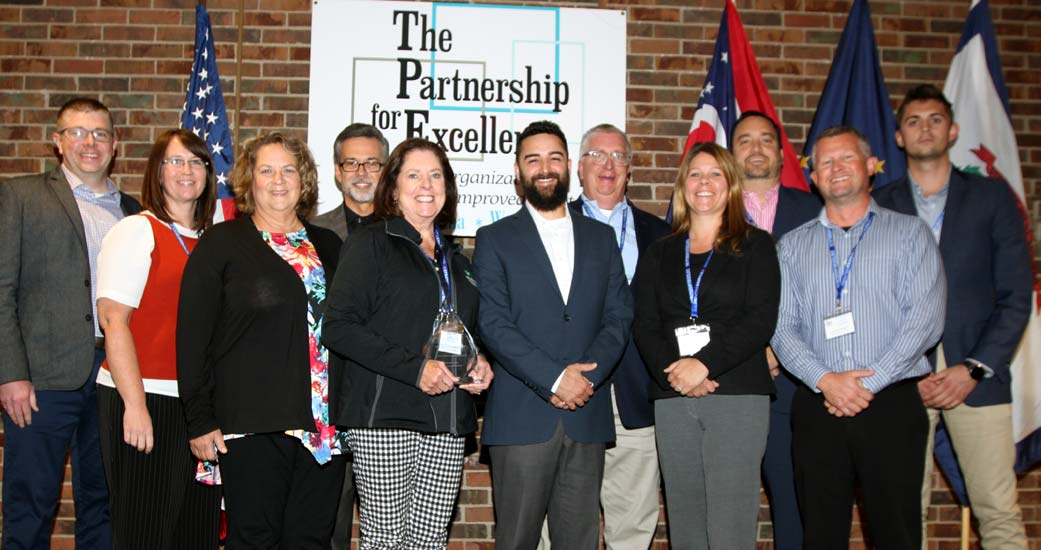 Award recipients honored for organizational excellence using the Baldrige process at the 2021 Quest for Success Conference by The Partnership for Excellence