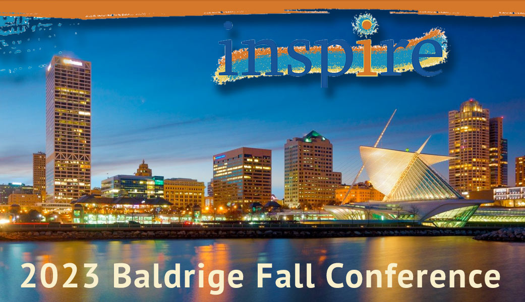 2023 Baldrige Conference in Milwaukee, WI.