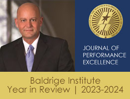 Baldrige Institute Year in Review