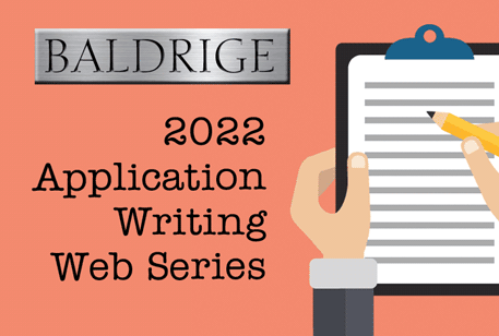 How to write a Baldridge Application