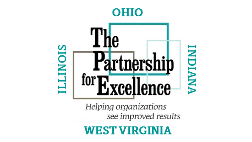 The Partnership for Excellence is committed to cultivating performance excellence and continuous improvement in business, education, government, healthcare and nonprofit organizations throughout Ohio, Indiana and West Virginia.